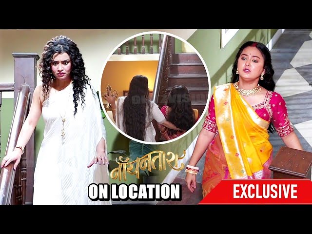 Noyontara: Nishi Ne Tara Ko Seediyon Se Dhakka Diya, Noyon Aur Maa Tara Ne Bachaya | ON LOCATION