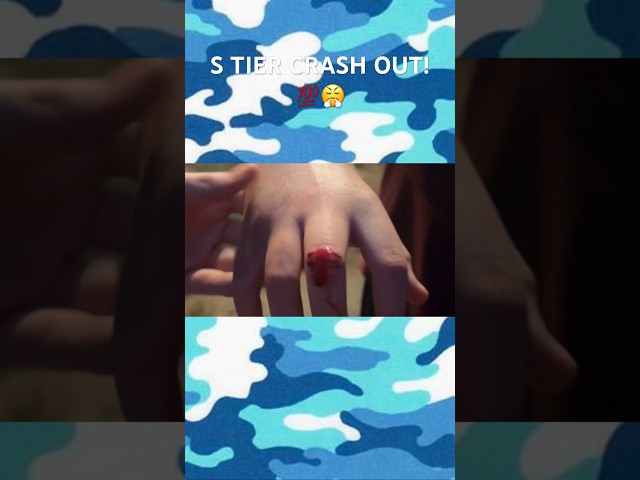 HE CRASHED OUT! #jesus #christian #basketball #nba #crashout