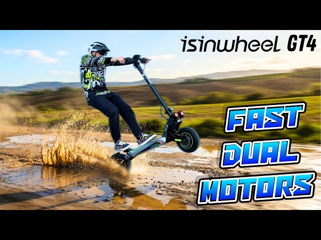ISINWHEEL GT4 - DUAL MOTOR AWESOME POWER - FULL TEST