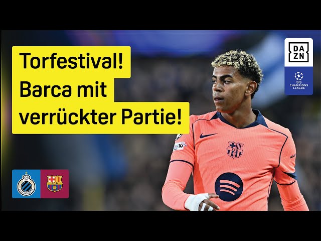 Club Brügge - FC Barcelona | UEFA Champions League | DAZN Highlights