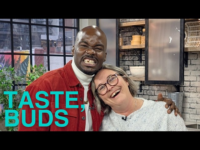 Decorating Angel Food Cakes with Kareem 'Mr Bake' Queeman | Taste, Buds