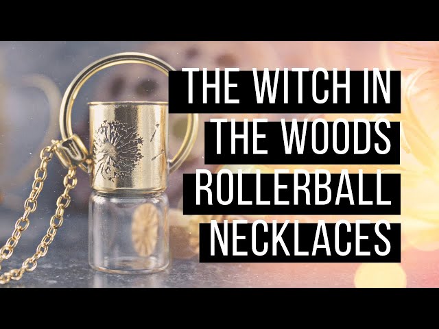 The Witch in The Woods Rollerball Necklaces | Bead and Bones