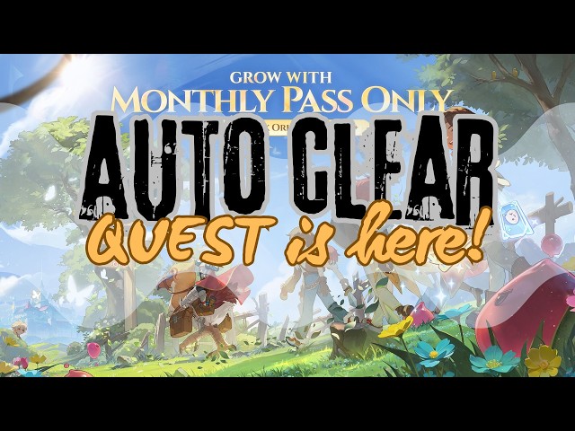 Lazy for questing? AUTO CLEAR is here #ragnarokoriginclassic