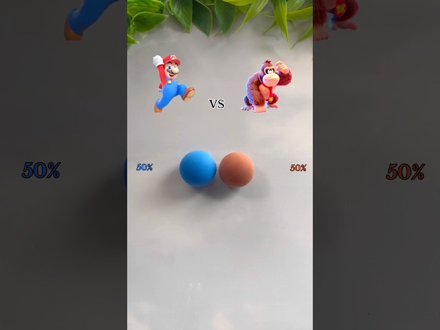 Super Mario Galaxy Color Mixing!(Part-2)#colors #colormixing #super #mario #games #satisfying