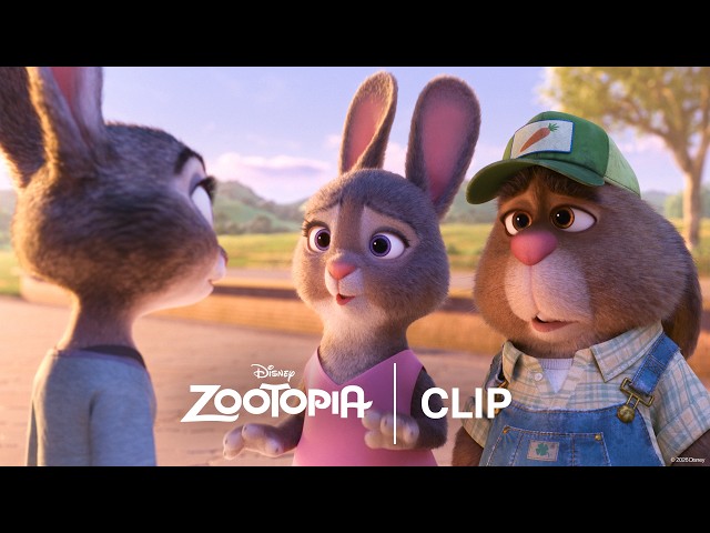 Judy Hopps Leaves the Carrot Farm | Zootopia | Official Clip
