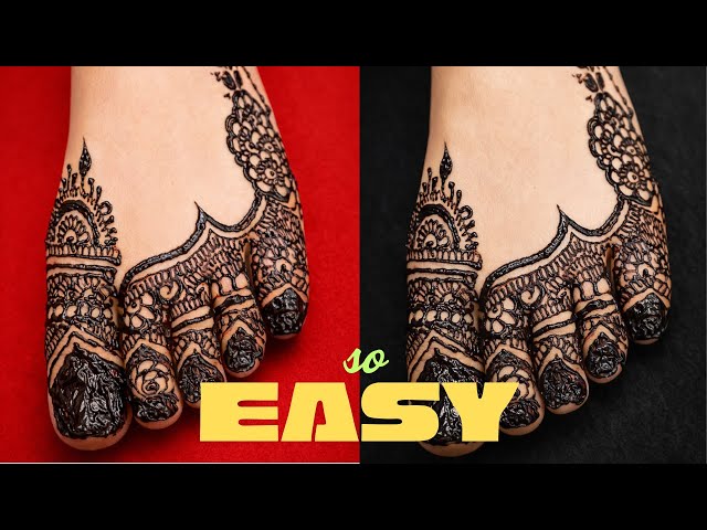 Henna design for beginner's ,so easy step by step  henna design