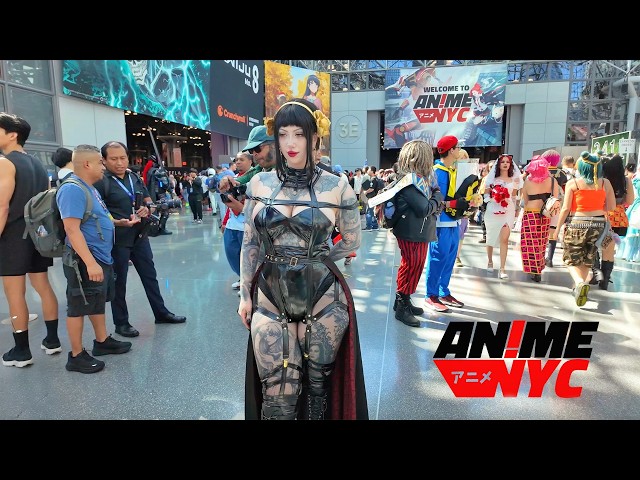 Anime NYC 2025 4K Cosplay & Convention Walkthrough | New York Anime Con 2025 Saturday - Day 3