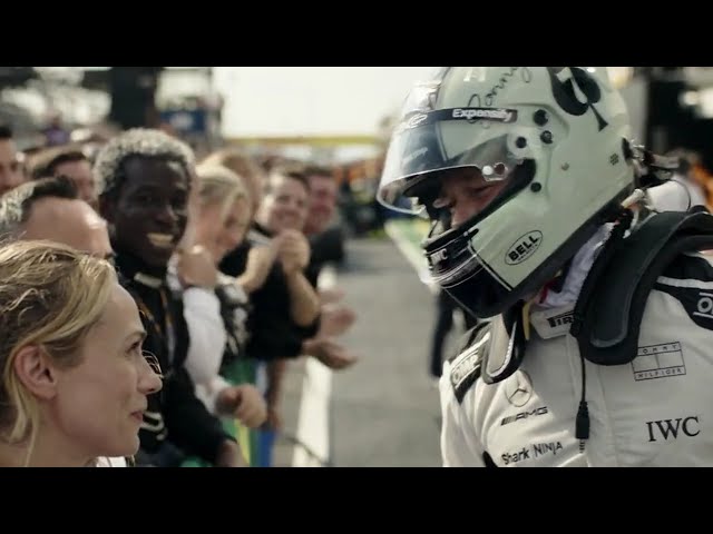 Brad Pitt leads to victory! #f1  Movie race scene F1 #movie clip