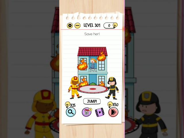 Brain Test Level 301 walkthrough