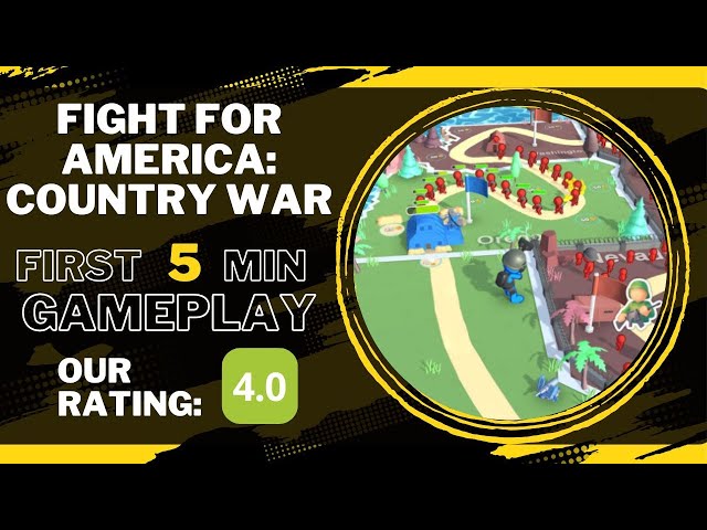 Fight For America: Country War - First 5 Minutes of Gameplay | Tower Defense (No Commentary)