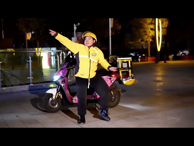 Your takeout is dancing 💖