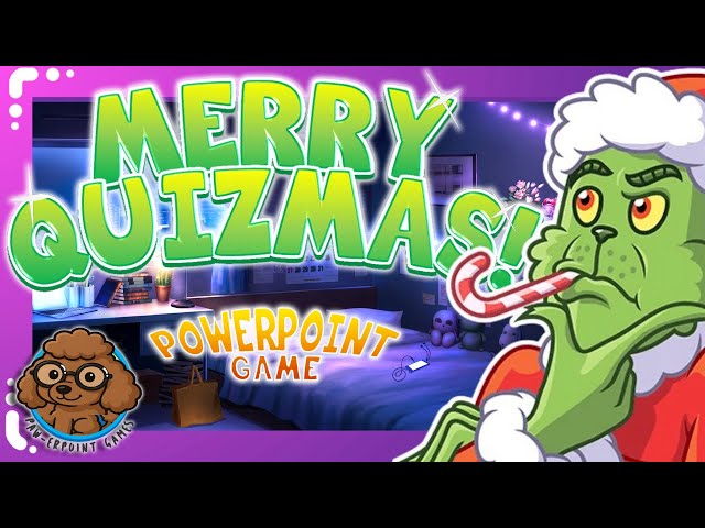 Merry Quizmas | Christmas Games | PowerPoint Games