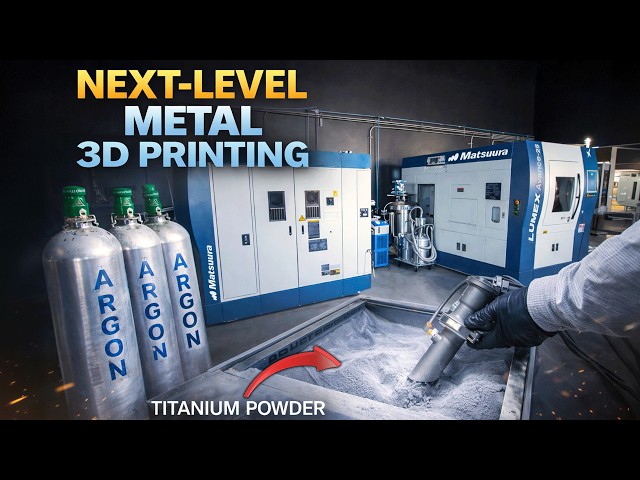 Inside a $1 Million Metal 3D Printer