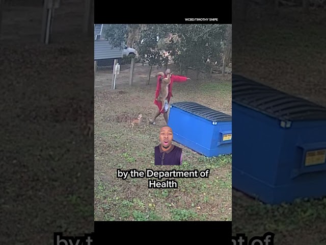 Man saves dog from coyote