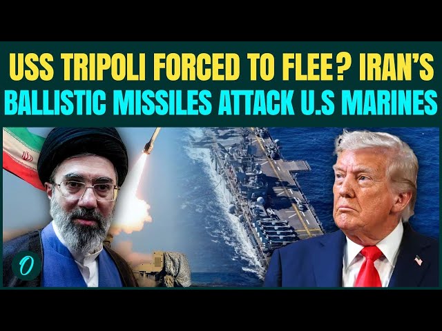 5000 U.S Marines KILLED By Iran? Iran BOMBS USS Tripoli- Missiles HIT U.S Amphibious Assault Ship