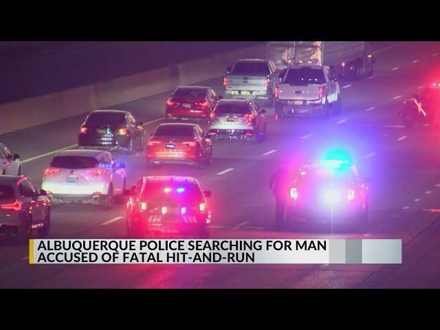 Albuquerque police searching for man accused of fatal hit-and-run