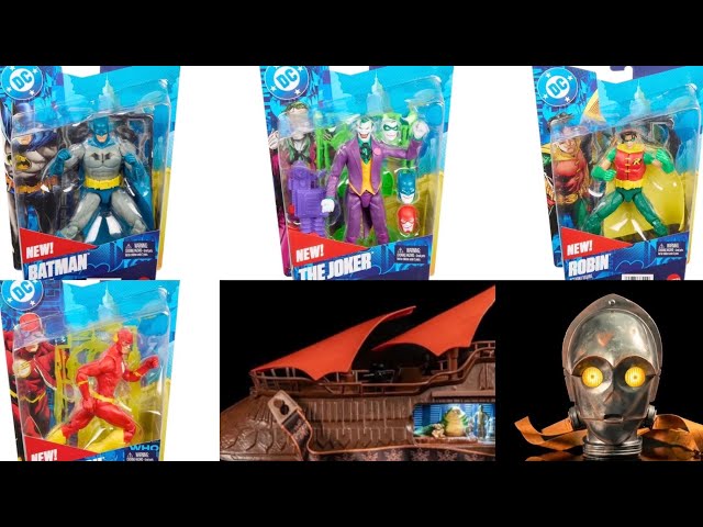 New Mattel Dc Comics Reveals & Star Wars merchandise exclusives 