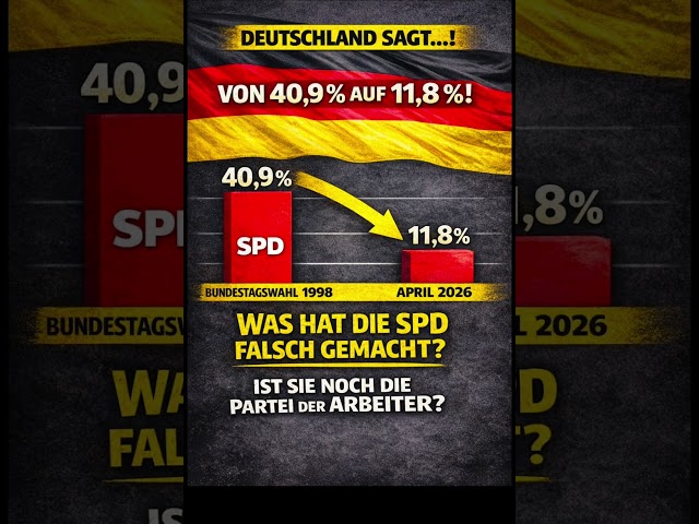 SPD Absturz: Von 40,9% auf 11,8% – Was ist passiert?