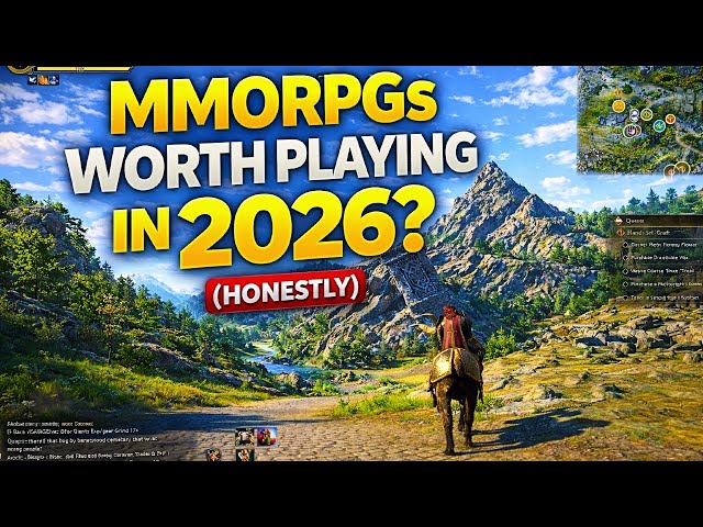 The Only MMOs Worth Playing in 2026 (After a Rough 2025)