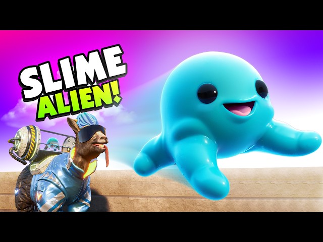 These NEW Cute Slime Creatures EXPLODE in Goat Simulator!