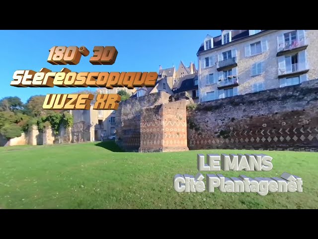 VUZE XR - LE MANS - Cité Plantagenet  -  VR 180° 3D