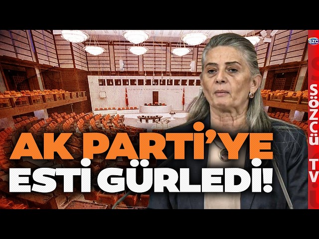 Sibel Suiçmez lashed out at the AK Party! The CHP is pressing the button! 'There is such a thing ...