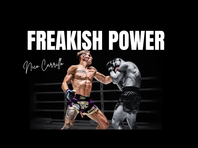 Size Bully? How Nico Carrillo Became Power Personified  (Pro Striking Breakdown)