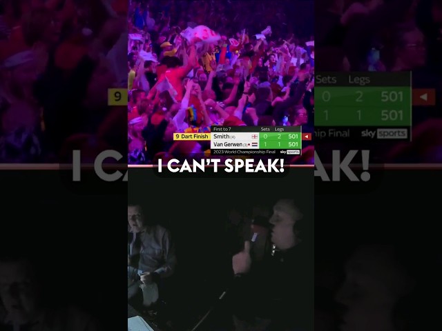 Spine-tingling commentary on the GREATEST leg of darts EVER! 😍