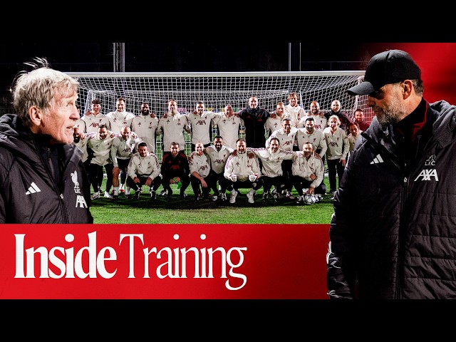 Inside Training: Liverpool FC Legends train ahead of Dortmund! | Thiago, Crouch & More!