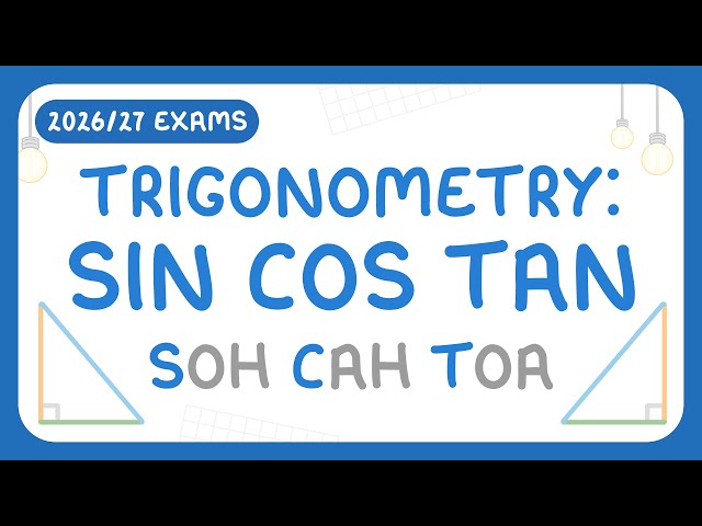 Trigonometry | SOH CAH TOA | Sin, Cos, Tan