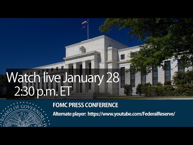 FOMC Press Conference,  January 28, 2026