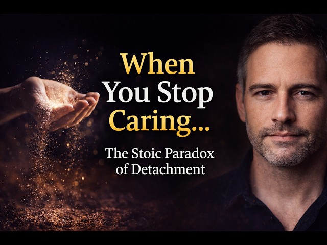 When You Stop Caring, Everything Starts Falling Into Place|The Stoic Paradox of Detachment #stoicism