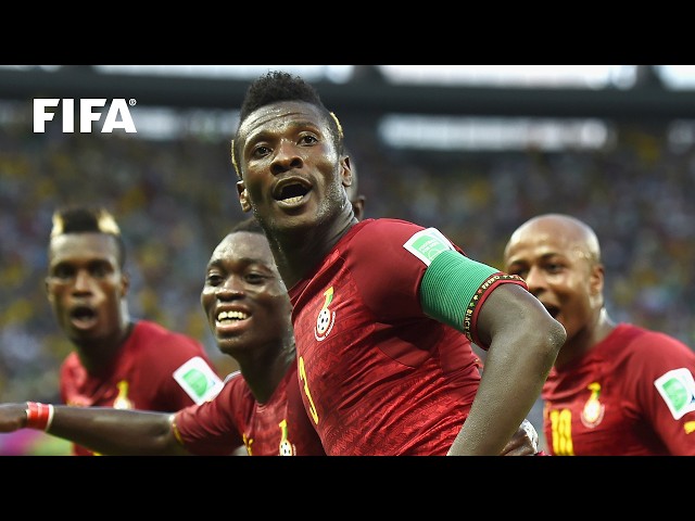 Asamoah Gyan | Every FIFA World Cup Goal For Ghana