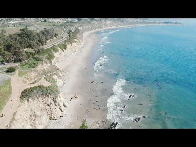 Carpinteria State Beach [DJI Drone Video]