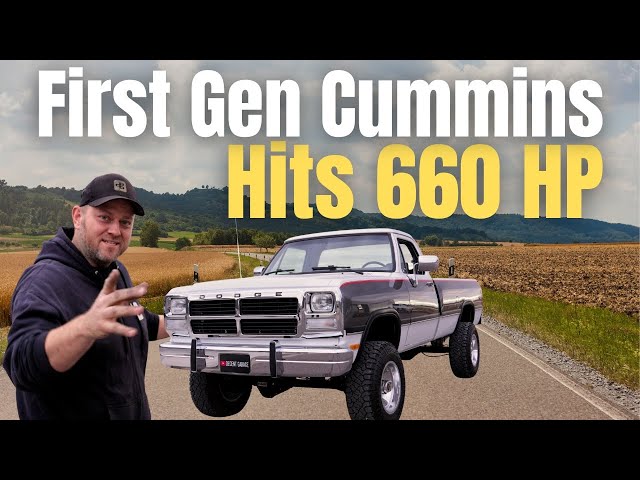 First Gen Cummins Makes 660HP on the Dyno