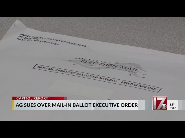 NC AG joins others in suing Trump over mail-in ballot executive order