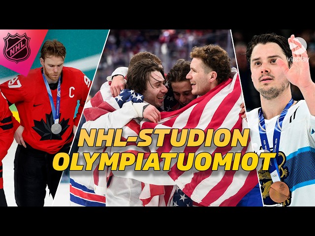 NHL-studion olympiatuomiot | Onnistuiko Suomi? | Kulta-USA & hopea-Kanada