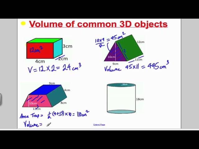 Volume 1 (GCSE Higher Maths)- Tutorial 9