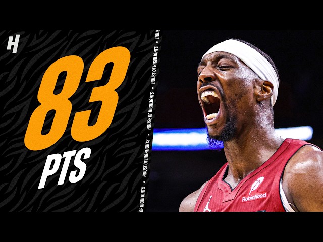 Bam Adebayo’s HISTORIC 83-Point Game vs Wizards 😱