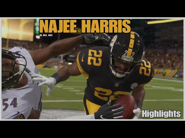 Najee Harris - First NFL Exhibition Highlights vs Ravens - IG: RG4_WLC