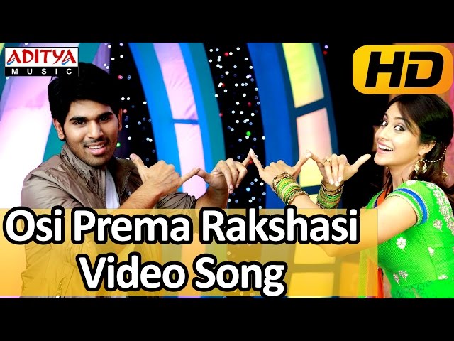 Osi Prema Rakshasi Video Song || Kotha Janta || Allu Sirish, Regina Cassandra || J.B
