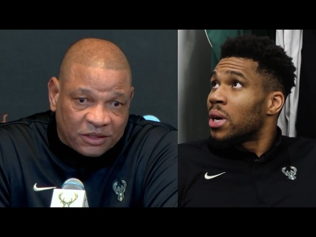 Doc Rivers speaks on Giannis feuding with Bucks for not letting him play 😬