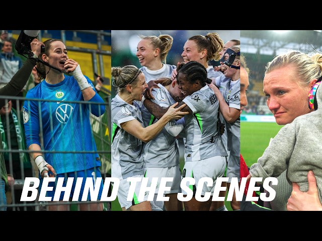 POKALFINALE 🔥 POPPI WEINT und STINA AUF DEM ZAUN 🥰🥵 | Pokal BTS | Carls Zeiss Jena - VfL Wolfsburg