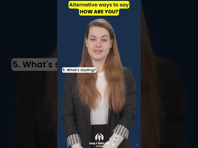 8 Creative Ways to Say 'How Are You? #shorts #shortvideo #trendingshorts #trending