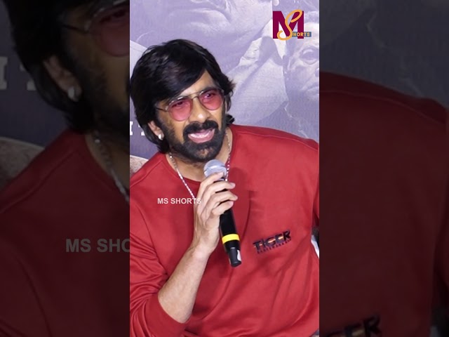 You Speak Hindi very Well | #Raviteja Super Reply 👌 #tigernageswararao