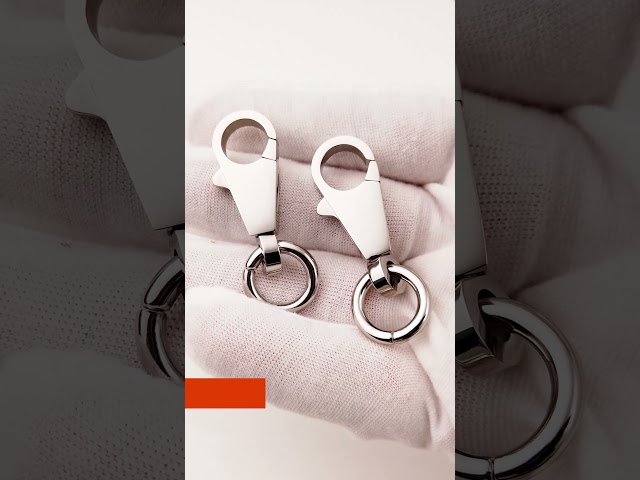 Stainless steel metal swivel snap hook, wholesale luxury steel metal snap hook for bags. #snaphook