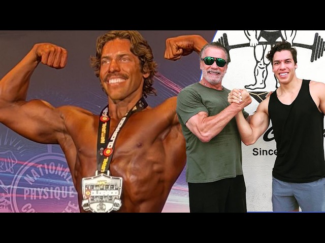 Arnold Schwarzenegger's Son Joseph Baena Wins FIRST Bodybuilding Competition