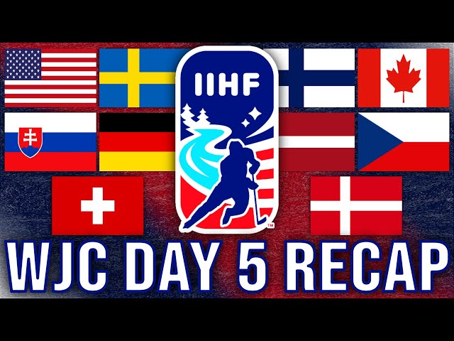IIHF WORLD JUNIOR CHAMPIONSHIPS DAY 5 RECAP; ANALYSIS, SCORES, NEWS, AND MORE!!!