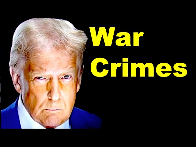 Trump’s Vulgar War Crime Threat - LV Monday Media Mixup 197