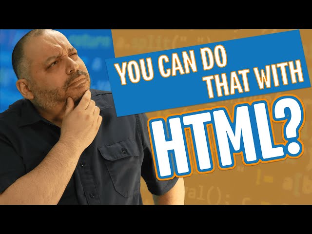 You can do THAT with HTML? | 7 Cool HTML Tricks for Beginners